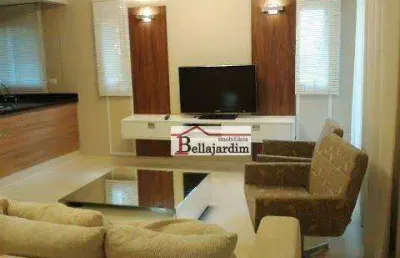 Apartamento com 1 suíte para alugar, 70 m² - bairro jardim - santo andré/sp
