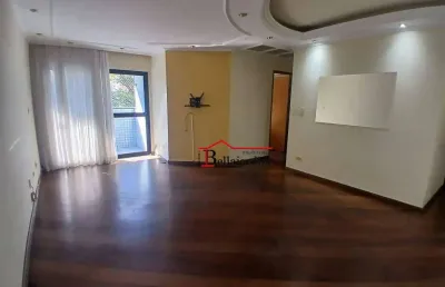 Apartamento com 3 dormitórios para alugar, 89 m² - bairro jardim - santo andré/sp