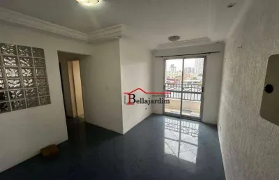 Apartamento com 2 dormitórios para alugar, 60m² - bairro vila príncipe de gales - santo andré/sp