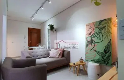 Apartamento com 2 dormitórios à venda, 36 m² - vila scarpelli - santo andré/sp