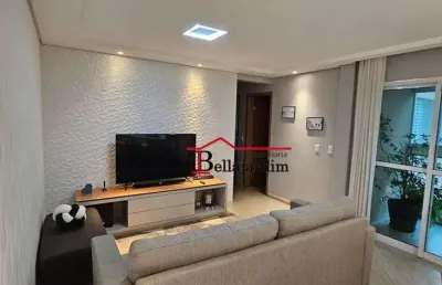 Apartamento com 3 dormitórios à venda, 82 m² - jardim bela vista - santo andré/sp