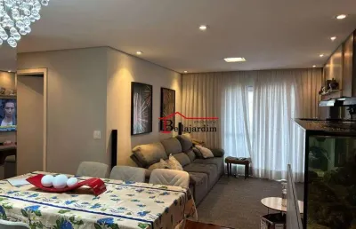 Apartamento com 3 dormitórios à venda, 85m² - vila valparaíso - santo andré/sp