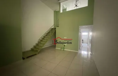 Salão para alugar, 218 m² - bairro jardim - santo andré/sp