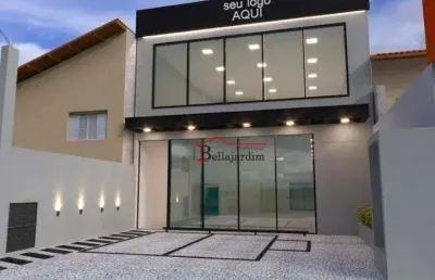 Salão para alugar, 300 m² - vila bastos - santo andré/sp