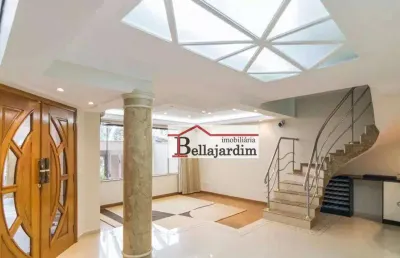 Sobrado com 3 quartos para alugar, 204m² - jardim - santo andré/sp