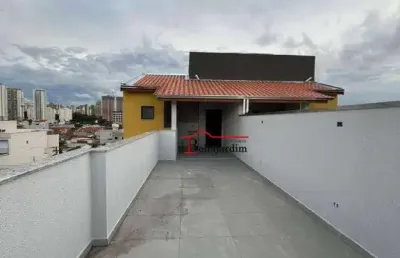 Cobertura com 2 dormitórios, 100 m²- vila são pedro - santo andré/sp