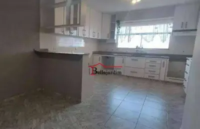 Sobrado com 3 dormitórios para alugar, 250 m² - vila scarpelli - santo andré/sp