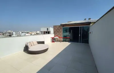 Cobertura com 3 dormitórios à venda, 220 m² - bairro campestre - santo andré/sp