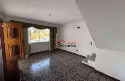 Sobrado com 3 dormitórios à venda, 140 m² - bairro olímpico - são caetano do sul/sp