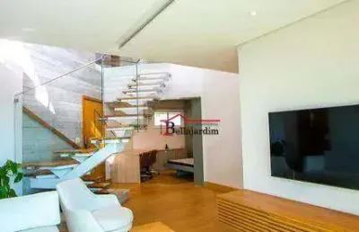 Apartamento duplex com 3 dormitórios para alugar, 183 m² - bairro jardim - santo andré/sp