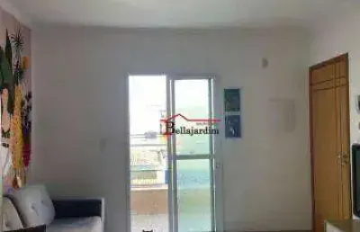Apartamento com 2 dormitórios à venda, 44 m² - vila alzira - santo andré/sp