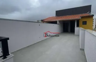 Cobertura com 2 dormitórios, 92 m² - vila são pedro - santo andré/sp