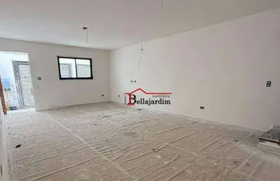 Sobrado com 3 dormitórios à venda, 112 m² - vila pires - santo andré/sp