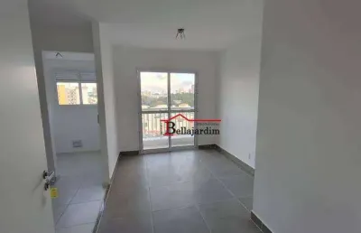 Apartamento com 2 dormitórios para alugar, 50 m² - bairro parque das nações - santo andré/sp