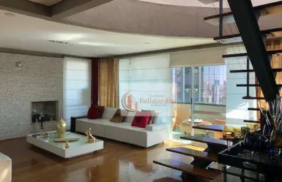 Cobertura com 5 dormitórios, 414 m² - venda ou aluguel - bairro jardim - santo andré/sp