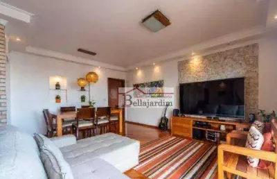 Apartamento com 3 dormitórios à venda, 127 m² - vila alzira - santo andré/sp
