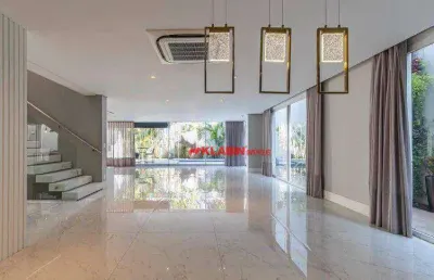 Casa com 3 dormitórios à venda, 600 m² por r$ 7.500.000,00 - chácara santo antônio - são paulo/sp