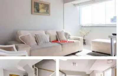 #- cobertura duplex - 3 dormitórios, 110 m2 área útil, 2 vagas de garagem - próximo ao hospital beneficência portuguesa.