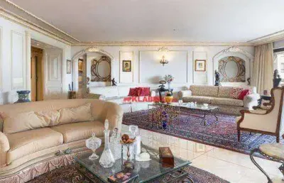 Apartamento com 4 dormitórios, 500 m² - venda por r$ 8.900.000,00 ou aluguel por r$ 48.100,00/mês - higienópolis - são paulo/sp