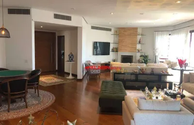 Penthouse com 4 dormitórios à venda, 449 m² por r$ 3.400.000,00 - vila andrade - são paulo/sp