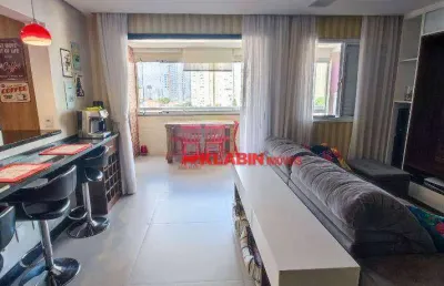 # lindo apartamento - 2 dormitórios, 90 m2 área útil, 2 vagas de garagem - próximo ao metrô santos - imigrantes.
