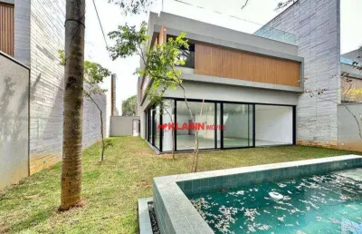Casa com 4 dormitórios à venda, 748 m² por r$ 8.600.000,00 - brooklin - são paulo/sp