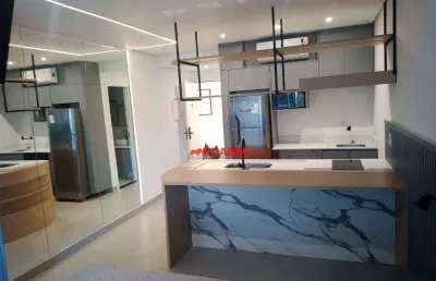 Studio com 1 dormitório para alugar, 29 m² por r$ 4.300/mês - moema - são paulo/sp