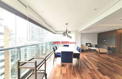 Apartamento com 3 dormitórios, 192 m² - venda por r$ 3.800.000,00 ou aluguel por r$ 25.769,00/mês - campo belo - são paulo/sp