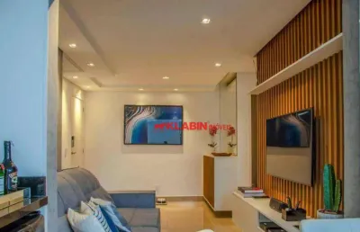 Apartamento com 2 dormitórios à venda, 65 m² por r$ 739.000,00 - vila anastácio - são paulo/sp