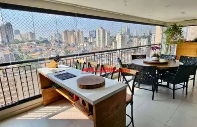 Parque da aclimação 4 dormitórios, 3 suítes, 3 vagas, 193m²  lazer club