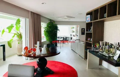 Magnífico apartamento de 262m² de área útil com 3 suítes (sendo uma master com closet) e varanda gourmet - paraíso prox. ao ibirapuera e av. paulista