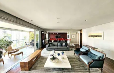 Apartamento com 3 dormitórios à venda, 385 m² por r$ 7.500.000,00 - campo belo - são paulo/sp