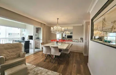 Lindo apartamento de 123m² de área privativa com 3 dormitórios sendo 1 suíte e 2 vaga de garagem - excelente localização campo belo - são paulo