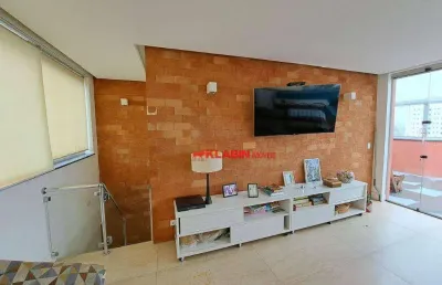 Cobertura com 3 dormitórios à venda, 160 m² por r$ 1.190.000,00 - ipiranga - são paulo/sp