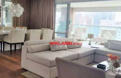 Klabin, apartamento maravilhoso, impecável, mobiliado, sacada gourmet, fino acabamento, pronto para morar!