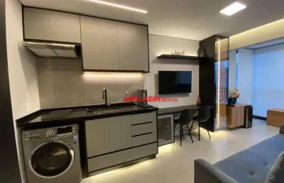 Apartamento de 1 dormitório com 34m² de área útil com ótima localização na vila clementino - fácil acesso à metrôs e parque do ibirapuera