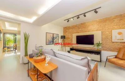Magnífico sobrado moderno com sistema de automação no jardim da glória - 2 suítes com 2 vagas de garagem - quintal  - 151m² terreno e 120m² construído