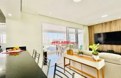 Apartamento com 3 dormitórios à venda, 96 m² por r$ 1.290.000,00 - vila anastácio - são paulo/sp