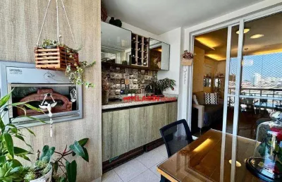 Belíssimo apartamento, 2 quartos, suíte, 65m² 2 vagas, lazer completo