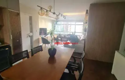 Excelente apartamento reformado - 3 dormitórios, 125 m2 área útil, 1 vaga de garagem - próximo a metrô moema.