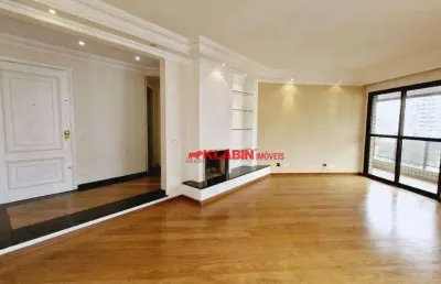 Apartamento com 133m² de área útil de 3 dormitórios sendo 1 suíte com 3 vagas de garagem - prédio com lazer - ótima localização próximo ao metrô saúde