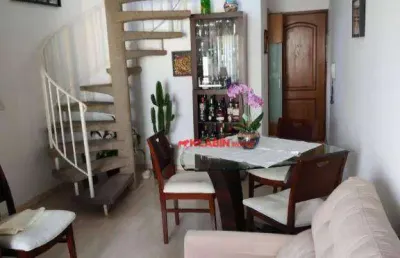 Cobertura com 2 dormitórios para alugar, 110 m² por r$ 7.040,00/mês - chácara inglesa - são paulo/sp