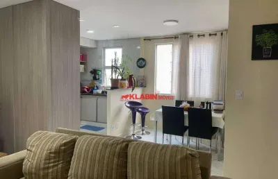 Apartamento de 2 dormitórios e 1 vaga de garagem com 59m² de área útil - boa localização em rua tranquila a poucos minutos do museu do ipiranga