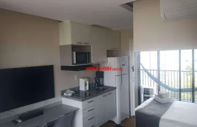Studio mobiliado com 22m² de área útil à 100m do metrô vila mariana - próximo ao poliedro e universidades espm e belas artes - ótimo para investimento