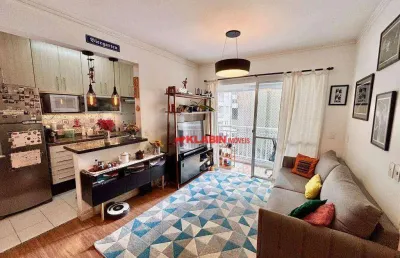 Apartamento de 2 quartos com 56m² de área útil - 1 vaga de garagem - magnífica área de lazer (clube) e localização - 120m do metrô paraíso