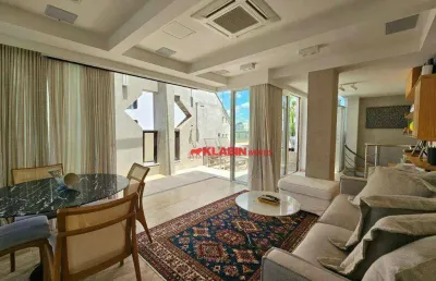 Fabulosa cobertura duplex com lazer privativo - 1 linda suíte com closet - 2 vagas de garagem - 110m² de área útil - vila nova conceição