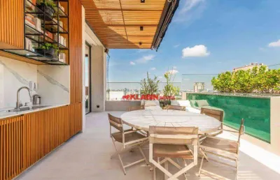 Cobertura com 4 dormitórios à venda, 408 m² por r$ 21.000.000,00 - jardim paulista - são paulo/sp