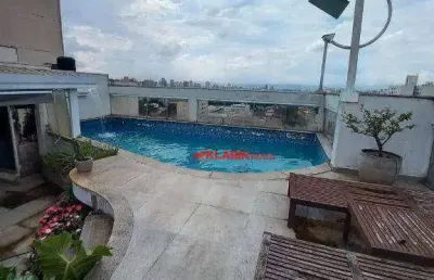 Cobertura com 4 dormitórios à venda, 170 m² por r$ 2.800.000,00 - ipiranga - são paulo/sp
