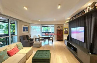 Apartamento com 176m² de área útil - 3 quartos sendo 3 suítes com 2 vagas fixas + depósito - varanda gourmet - ótima localização no jardim paulista