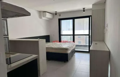 Studio mobiliado com 30m² de área útil em excelente localização na vila mariana - ótimo para investimento (permite airbnb) - sem vaga - 500m do metrô